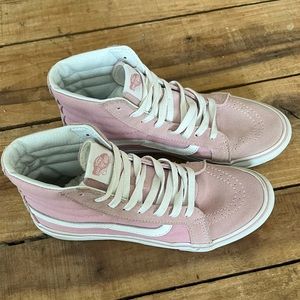 pink van high tops